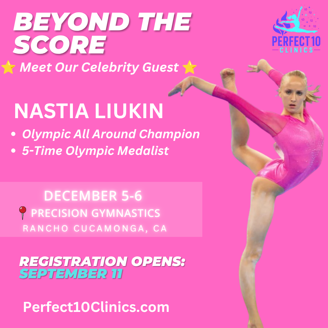 Save the Date: The Nastia Liukin Experience! 12/5/2026