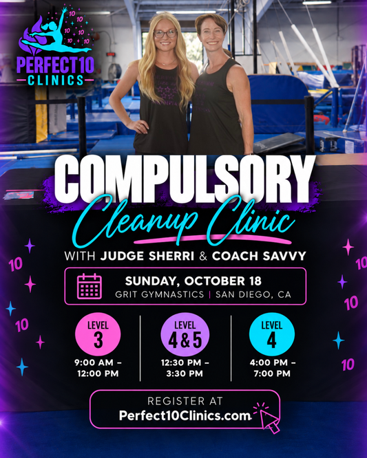 PERFECT 10 Compulsory Clean-Up Clinic! Sunday 10/18 in San Diego