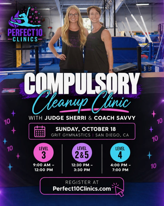 PERFECT 10 Compulsory Clean-Up Clinic! Sunday 10/18 in San Diego
